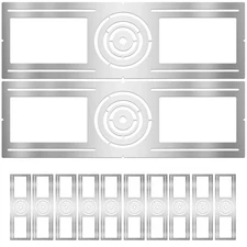 New Construction Mounting Plate, 3-4-6 Inch, LED Recessed Lighting Housing Ki...