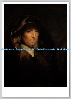 D321054 Royal Collection. Rembrandt. Künstler Mutter. Lund Humphries. Postkarte