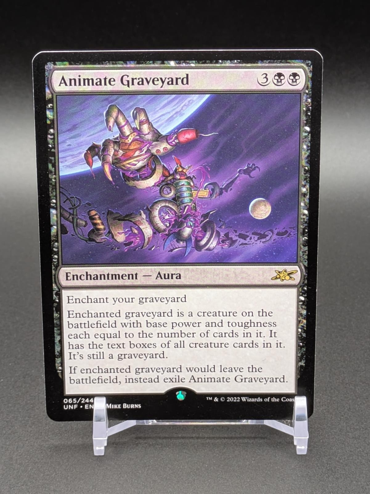 ANIMATE GRAVEYARD 65 - Unfinity R NM -