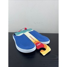 Speedo Men's Medium Royal Blue Slip On Water Shoes Aqua Beach Pool Swim NWT