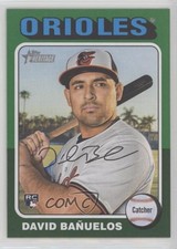2024 Topps Heritage High Number SP Green Border David Banuelos Bañuelos #715 2o7