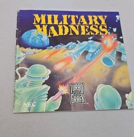 Military Madness (TurboGrafx-16, 1989) CIB complete 