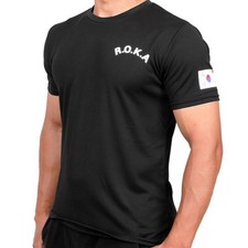 ROKA Korean Army Cool Dry T-Shirt  Korean Flag  S  4XL  7 Colors