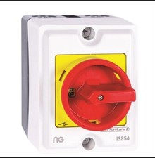 Niglon 25A Rotary Isolator 4 Pole AC IP66 - IS254