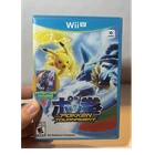 Pokkén Tournament Nintendo Wii U w/ Shadow Mewtew amiibo card Authentic CIB
