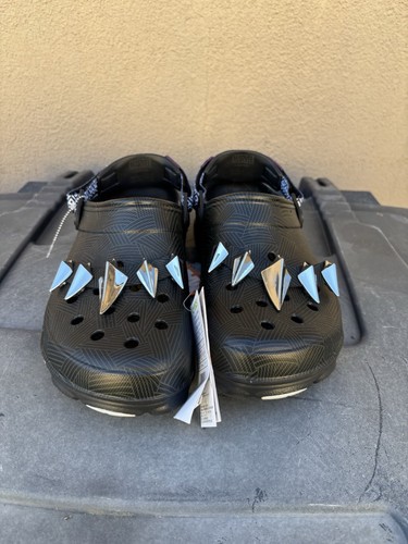 Crocs X Black Panther talla 11 negro para hombre - Imagen 6 de 12
