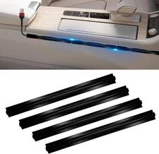 4Pcs Car Cable Management Wire Cover Automotive Clip Cord Sleeves to Hide Cords 