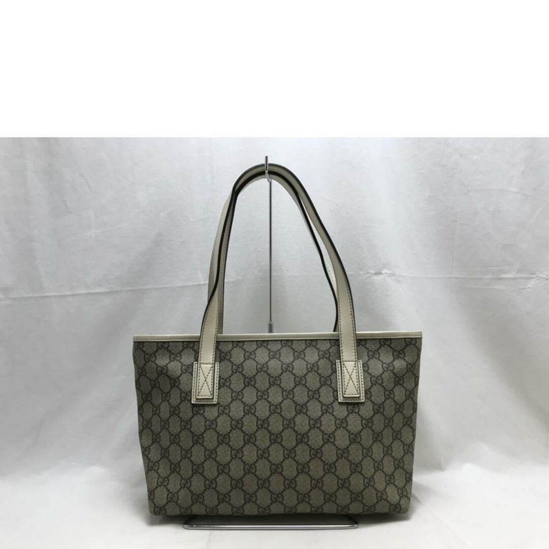 Gucci GG Supreme Tote Bag Womens Black CanvasUsed B Grade thumbnail 2