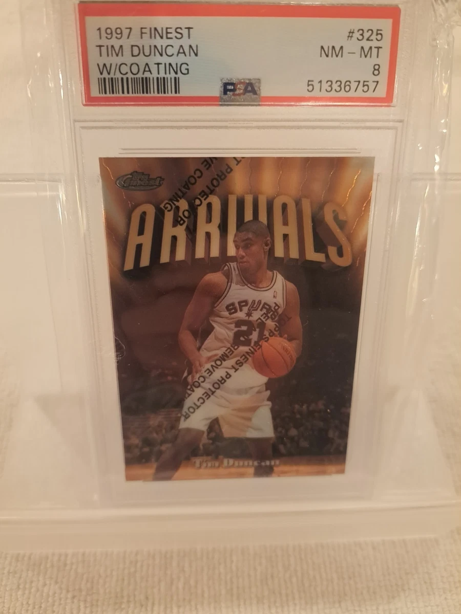 Topps Tim Duncan Basketball Rookie Sports Trading Cards for sale