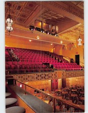 Postcard Interior Gem Theatre in Detroit Michigan USA