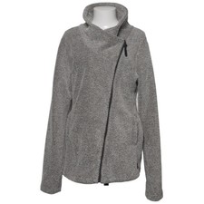 Bench, Fleecejacke, Damen, Größe: XL, Grau, Baumwolle/Polyester, Fischgräte #l3h