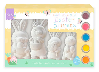 Ostern Paint Your Own Easter Family 4p