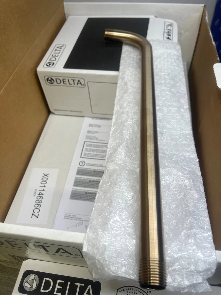 Delta 342702-CZ Shower System Raincan & Hand Shower Champagne Bronze Monitor 14 - Image 4 of 4