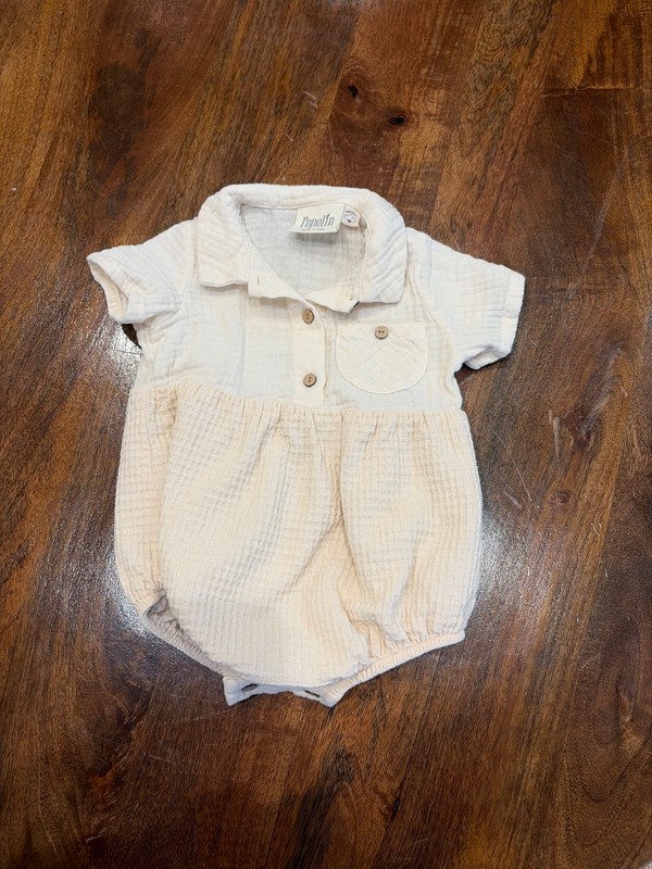 Popelin crafted and produced in Spain organic cotton 9-12 m bubble