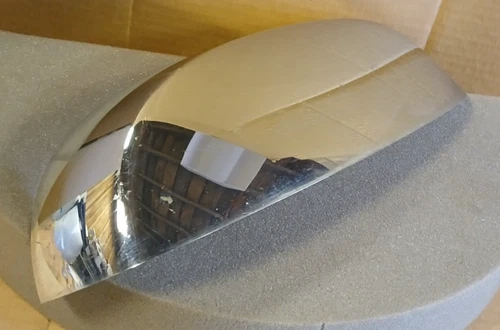 2007-2013 Cadillac Escalade GMC Sierra Chrome Plated Mirror Cover OEM 755240 RH