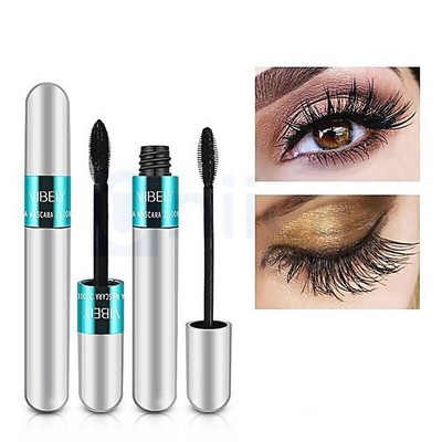 Vibely Lash Volumizer 4D Fibre Waterproof Long Lasting Mascara 2 in 1 Pinsel UK