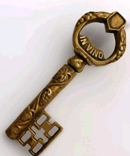 Korkenzieher Schlüssel Messing Vintage top Zustand