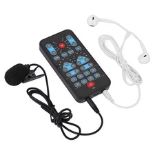 PUSOKEI Portable Voice Changer,Handheld Microphone Voice Changer Live Streami...