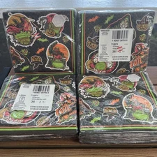 Disney Halloween Villains Party Paper Luncheon Napkins lot of 4 packages sealed
