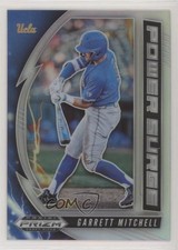 2020 Panini Prizm Draft Picks Power Surge Silver Garrett Mitchell #PDP170 01az