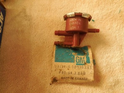 1980 GM NOS Emission Control System EGR Valve GM # 10010391