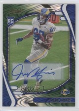 2021 Absolute Rookies Spectrum Green Signatures 17/25 Jacob Harris #138 Auto 0tx