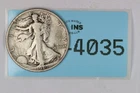 1919-D VG F KEY DATE 50C WALKING LIBERTY SILVER HALF DOLLAR RAW-4035