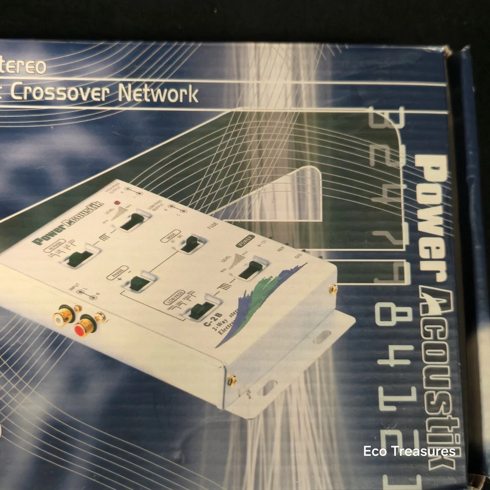 Power Acoustic C-2B Electronic Crossover Network 2-way Stereo New in Open Box - Image 3 of 4