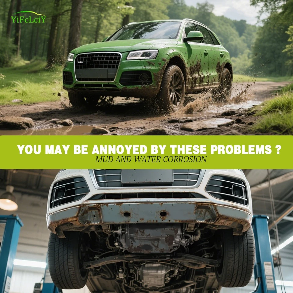 Heavy Duty Skid Plate For Audi Q5 2009-2017 Engine Splash Shield Metal Foto 4 de 4