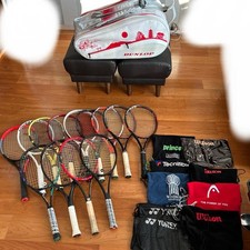 13 tennis rackets and 9 racket cases TOKYO2020 limited racket bag set