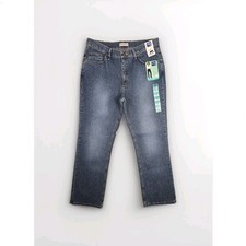 NWT RIDERS LEE Jeans Women's Size 16 Straight Leg Mid Rise