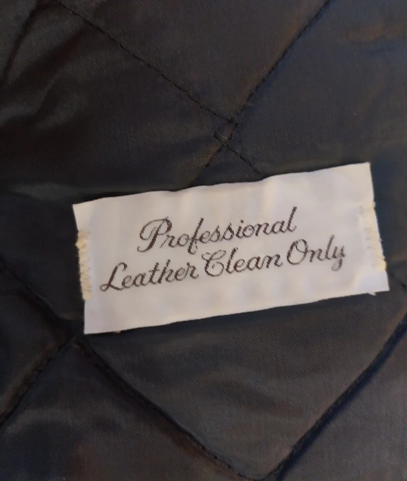 Chaqueta de Motocicleta De Colección Años 70 Sears The Leather Shop Estilo Marlon Brando Negra Hombres M Foto 4 de 4