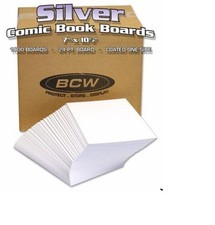 1 case of 1000 BCW 7 x 10 1/2 Silver Age Whit...