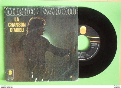Sardou Michel 45T SP La chanson d'adieu 1972