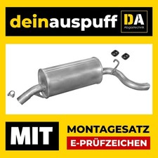 Endschalldämpfer für Opel Omega A Stufenheck 1.8 2.0 2.3 D 2.4 A616