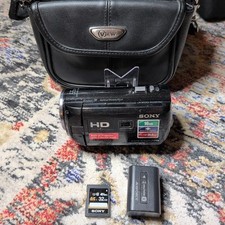 Sony HDR-PJ380 16 GB Handycam Video Cam Bundle 8.9 MP Built in Projector  