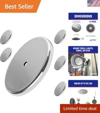 Ceramic Round Base Magnet Pack - Heavy-Duty Strong Magnets - 35 lb Pull Each ...