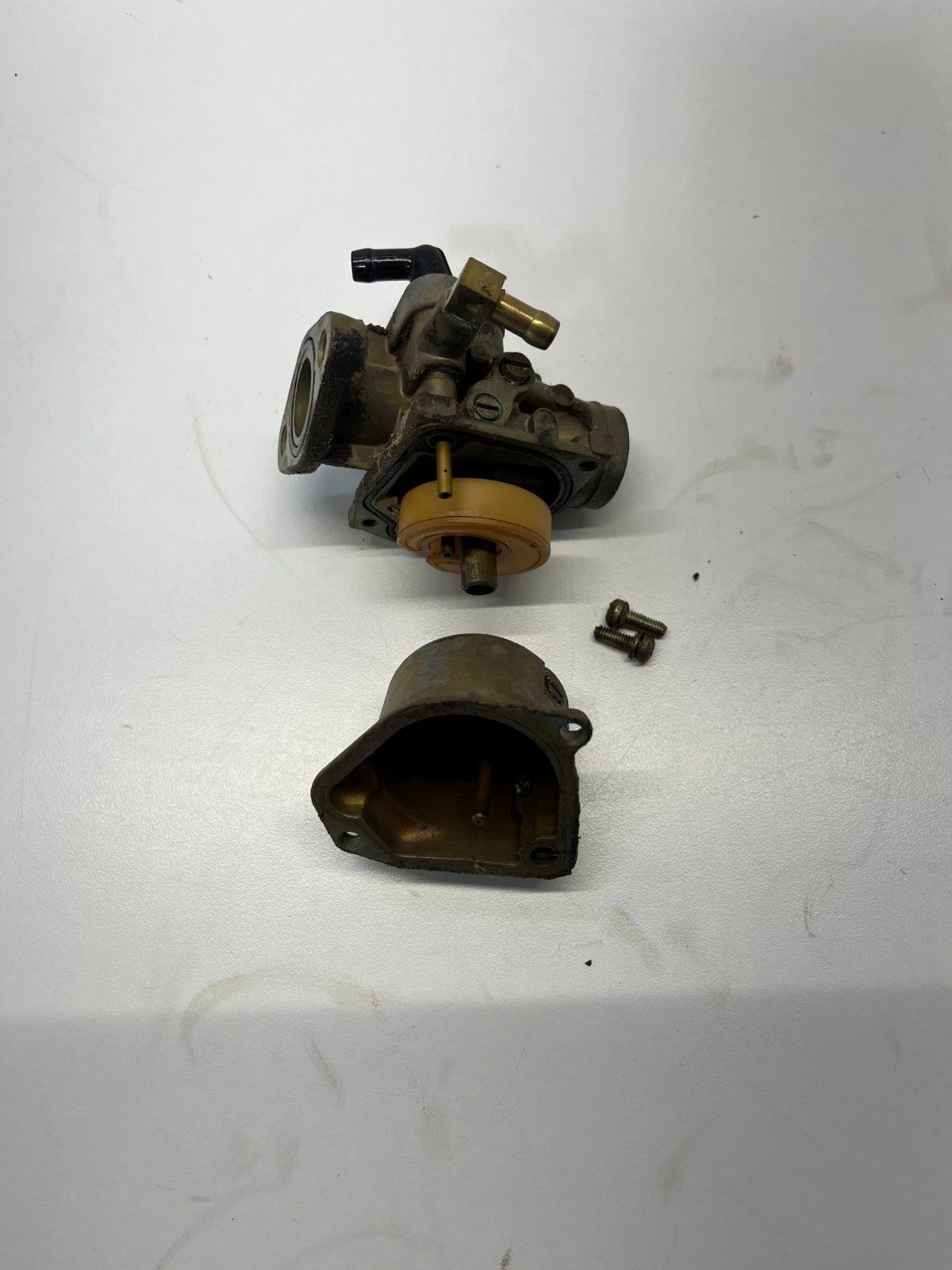 81 1981 Honda Express II 50 NA50 OEM Carb Carburetor Bowl Body Float Slide