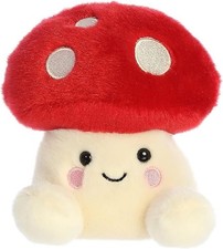 Aurora World Plush - Palm Pals - AMANITA MUSHROOM 5 inch - New Stuffed Animal