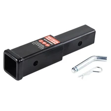 864333 7 inch Trailer Hitch Extender Fits 2 inch Receiver 3500lbs GTW