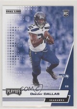 2020 Panini Playoff Rookies Goal Line DeeJay Dallas #243 4a0