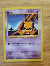 Abra 043/102 Base Set (Shadowless) Regular for sale online | eBay