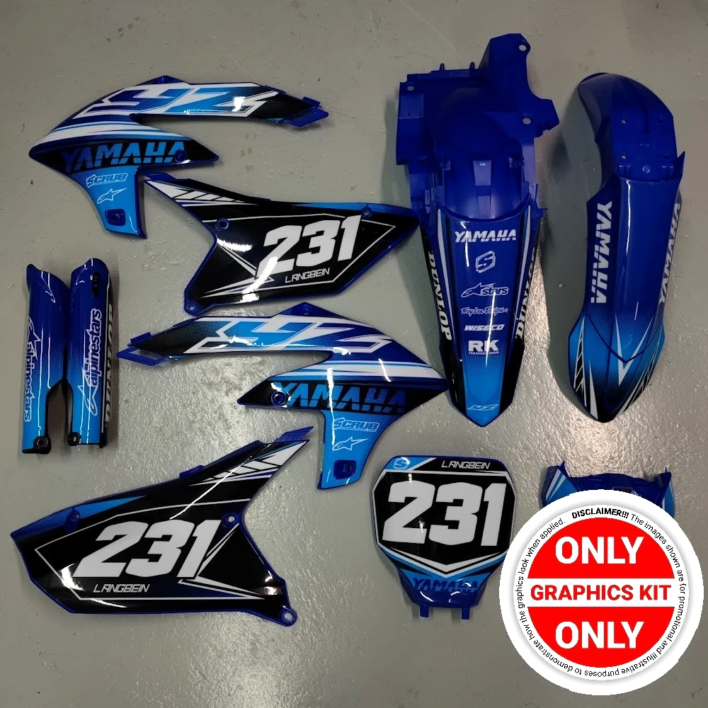 トップス Yamakiiori treatment dinoworks Shop Scrub Designz Dirt Bike Graphic Kits | MX Locker