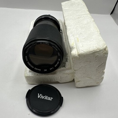 Vivitar SMS 80-200mm 1:4.5 Macro Focusing Zoom Lens With Cap. Japan.# 77201753