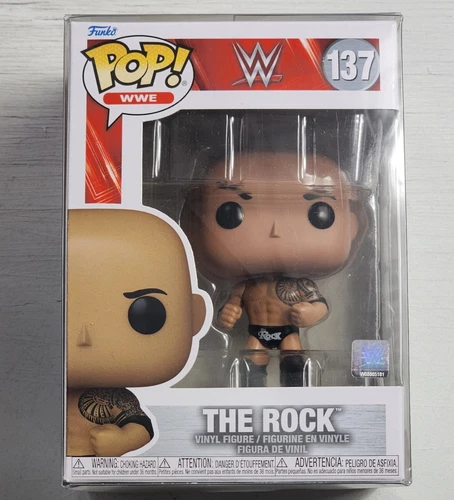 The Rock 137 WWE Funko Pop Vinyl