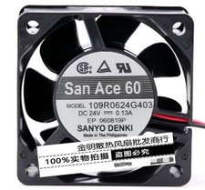 109R0624G403 Cooling Fan 60x60x25mm 24V 0.13A New