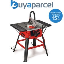 Einhell TC-TS 2025/2 U Corded Bench Table Saw 250mm 1800W 240v + Stand + Blade