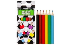 24 x Packungen Buntstift Fu&szlig;ball | Give Away Geburtstag Mitgebsel Schule Tombola