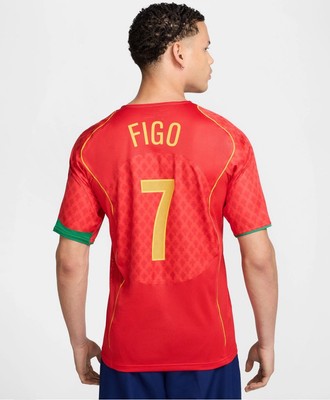 Size Medium Nike Portugal 2004 Reissue Luis Figo Numbered Red