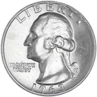 1963-D Washington Quarter — photo from another recent sale